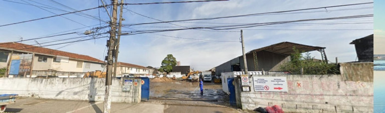 Terreno para Alugar, 2.400 m² em Estuário - Santos