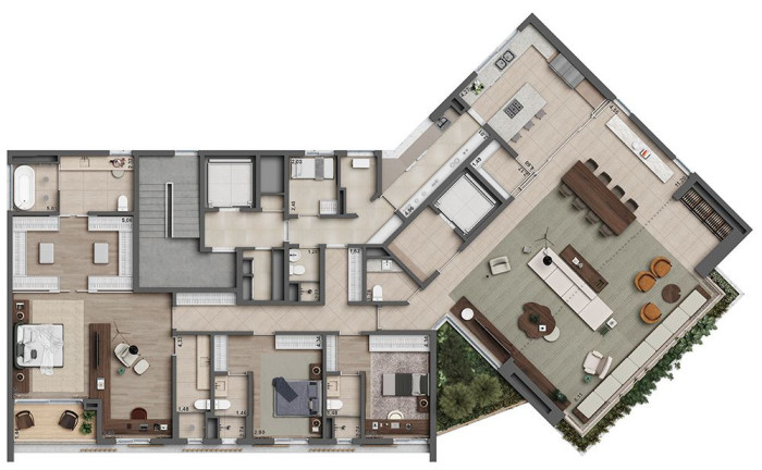 Imagem Cobertura com 4 Quartos à Venda, 663 m² em Jardim Paulista - São Paulo