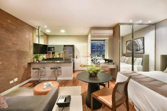 Imagem Studio com 1 Quarto para Alugar, 42 m² em Vila Olímpia - São Paulo