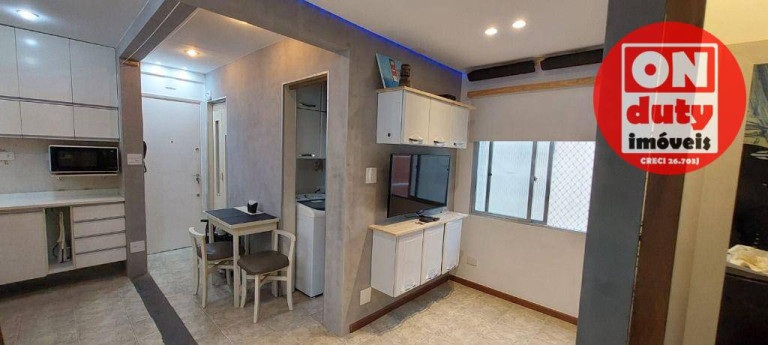 Imagem Apartamento com 1 Quarto à Venda, 48 m² em Gonzaga - Santos Imagem Apartamento com 1 Quarto à Venda, 48 m² em Gonzaga - Santos