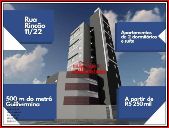 Studio com 2 Quartos à Venda, 38 m² em Vila Esperança - São Paulo