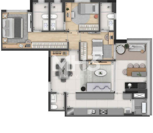 Imagem Imóvel com 3 Quartos à Venda, 117 m² em Cambuí - Campinas Imagem Imóvel com 3 Quartos à Venda, 117 m² em Cambuí - Campinas