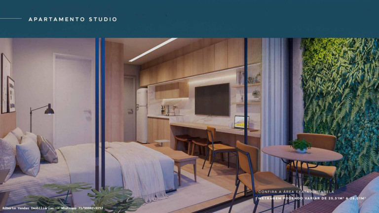 Imagem Apartamento com 1 Quarto à Venda, 25 m² em Rio Vermelho - Salvador Imagem Apartamento com 1 Quarto à Venda, 25 m² em Rio Vermelho - Salvador
