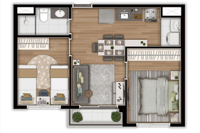 Imagem Apartamento com 2 Quartos à Venda, 39 m² em Vila Sônia - São Paulo Imagem Apartamento com 2 Quartos à Venda, 39 m² em Vila Sônia - São Paulo