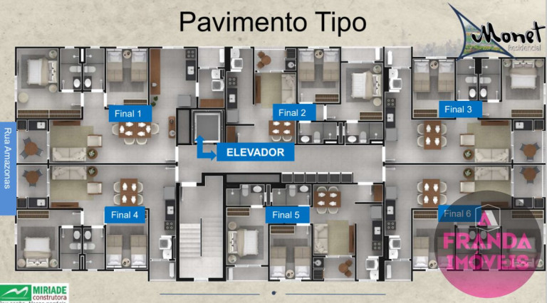 Imagem Apartamento com 2 Quartos à Venda, 61 m² em Umuarama - Ubatuba Imagem Apartamento com 2 Quartos à Venda, 61 m² em Umuarama - Ubatuba
