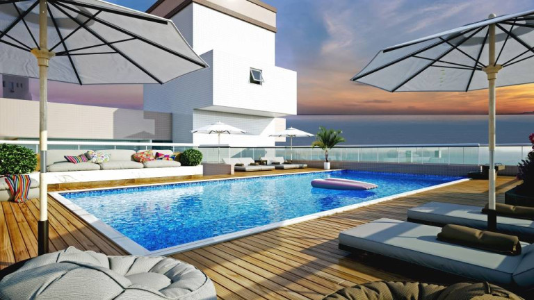Apartamento com 2 Quartos à Venda, 71 m² em Jardim Imperador - Praia Grande