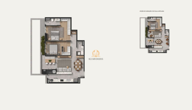 Imagem Imóvel com 2 Quartos à Venda, 84 m² em Cabral - Curitiba