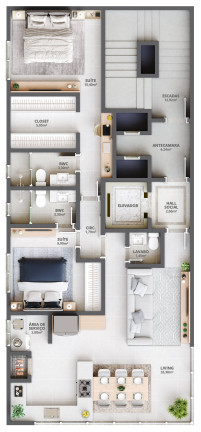 Imagem Apartamento com 2 Quartos à Venda, 85 m² em Balneário Perequê - Porto Belo Imagem Apartamento com 2 Quartos à Venda, 85 m² em Balneário Perequê - Porto Belo