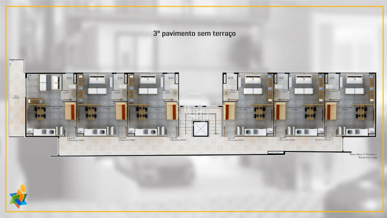Imagem Imóvel com 1 Quarto à Venda, 27 m² em Centro - Santa Maria Imagem Imóvel com 1 Quarto à Venda, 27 m² em Centro - Santa Maria