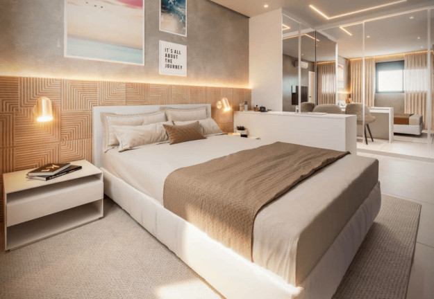 Imagem Apartamento com 1 Quarto à Venda, 64 m² em Setor Marista - Goiânia