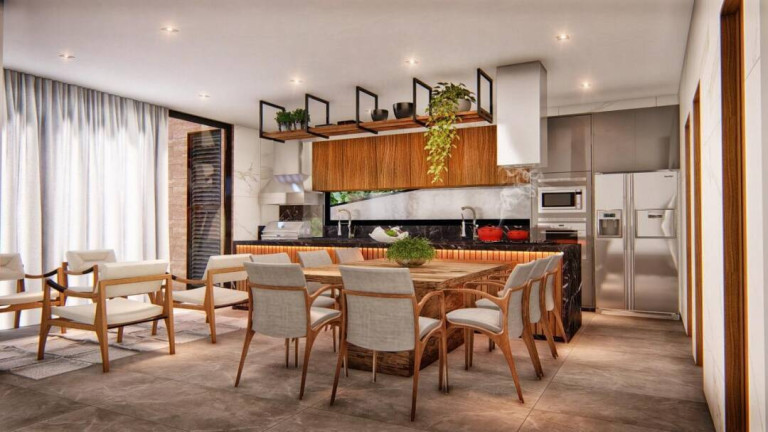 Imagem Casa com 3 Quartos à Venda, 335 m² em Alphaville Nova Esplanada - Votorantim