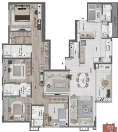 Imagem Apartamento com 4 Quartos à Venda, 157 m² em Savassi - Belo Horizonte Imagem Apartamento com 4 Quartos à Venda, 157 m² em Savassi - Belo Horizonte