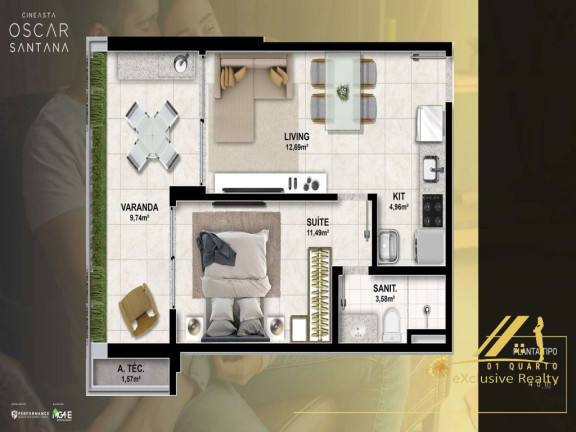 Imagem Imóvel com 2 Quartos à Venda, 66 m² em Barra - Salvador Imagem Imóvel com 2 Quartos à Venda, 66 m² em Barra - Salvador