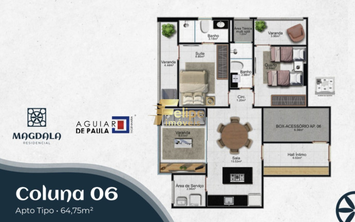 Imagem Imóvel com 3 Quartos à Venda, 118 m² em Enseada Azul - Guarapari Imagem Imóvel com 3 Quartos à Venda, 118 m² em Enseada Azul - Guarapari
