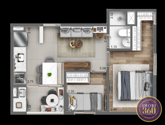 Imagem Apartamento com 2 Quartos à Venda, 40 m² em Itaquera - São Paulo