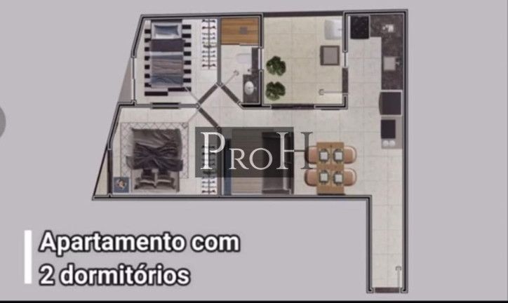 Imagem Apartamento com 2 Quartos à Venda, 40 m² em Jardim Bela Vista - Santo André Imagem Apartamento com 2 Quartos à Venda, 40 m² em Jardim Bela Vista - Santo André