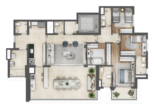 Imagem Imóvel com 3 Quartos à Venda, 159 m² em Butantã - São Paulo