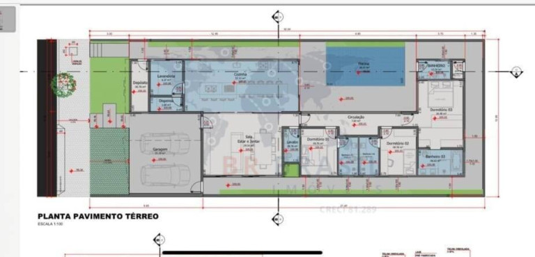 Imagem Casa de Condomínio com 3 Quartos à Venda,  em Residencial Tivoli Ii - Bauru
