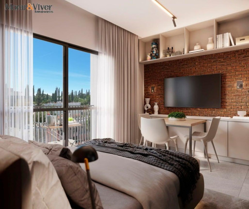 Imagem Imóvel com 1 Quarto à Venda, 26 m² em Alto Da Glória - Curitiba
