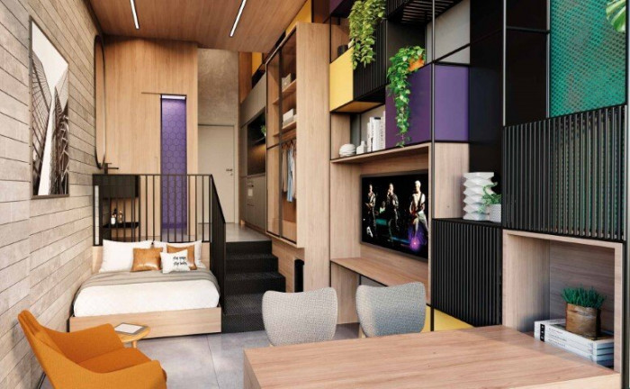 Imagem Apartamento com 1 Quarto à Venda, 31 m² em Brooklin - São Paulo