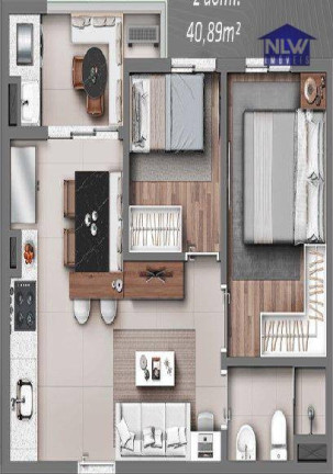 Apartamento com 2 Quartos à Venda, 40 m² em Vila Matilde - São Paulo