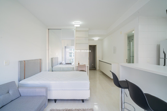 Imagem Imóvel com 1 Quarto para Alugar, 34 m² em Brooklin - São Paulo