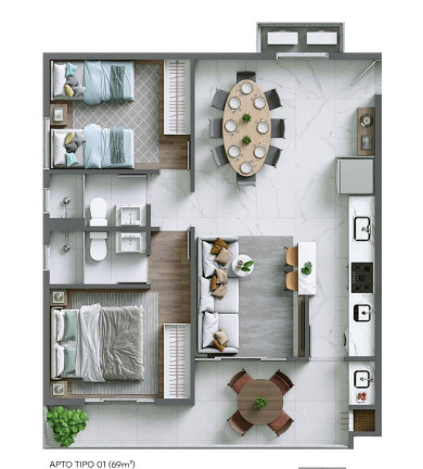 Imagem Apartamento com 2 Quartos à Venda, 65 m² em Toninhas - Ubatuba Imagem Apartamento com 2 Quartos à Venda, 65 m² em Toninhas - Ubatuba