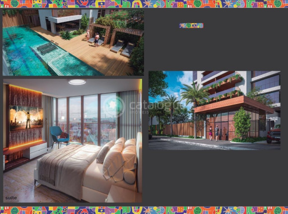 Imagem Apartamento com 3 Quartos à Venda, 146 m² em Capim Macio - Natal Imagem Apartamento com 3 Quartos à Venda, 146 m² em Capim Macio - Natal
