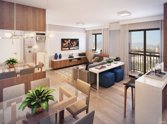 Apartamento com 2 Quartos à Venda, 44 m² em Ecoville - Curitiba