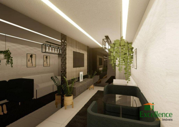 Imagem Cobertura com 2 Quartos à Venda, 96 m² em Campestre - Santo André