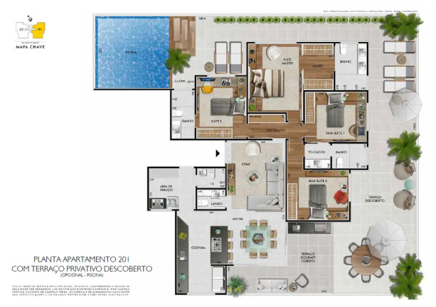 Imagem Apartamento com 4 Quartos à Venda, 152 m² em Castelo - Belo Horizonte
