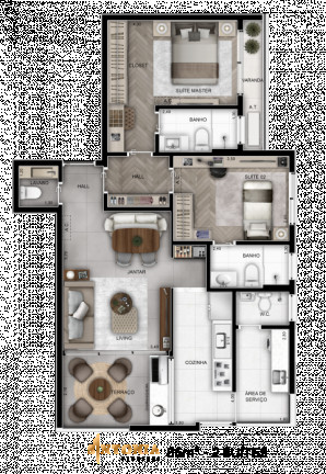 Imagem Apartamento com 3 Quartos à Venda, 106 m² em Perdizes - São Paulo