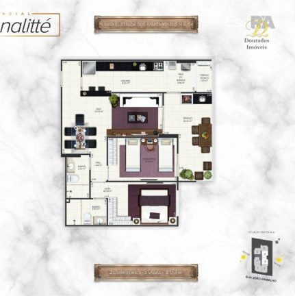 Imagem Apartamento com 2 Quartos à Venda, 80 m² em Aviação - Praia Grande Imagem Apartamento com 2 Quartos à Venda, 80 m² em Aviação - Praia Grande