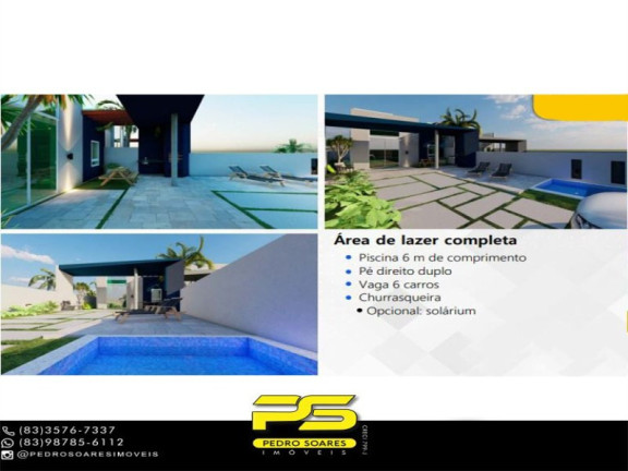 Imagem Casa com 2 Quartos à Venda, 225 m² em Carapibus - Conde Imagem Casa com 2 Quartos à Venda, 225 m² em Carapibus - Conde