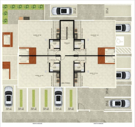 Imagem Apartamento com 2 Quartos à Venda, 51 m² em João Paulo Ii - João Pessoa