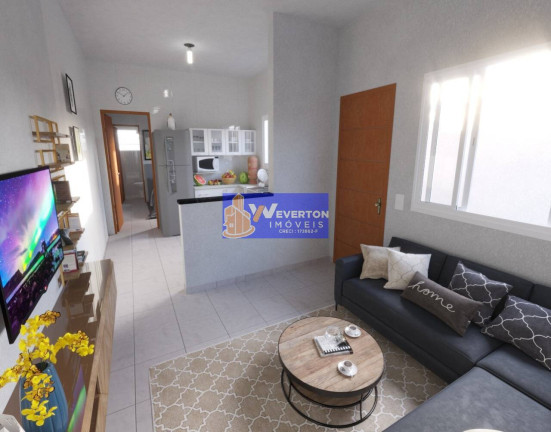 Imagem Casa com 2 Quartos à Venda, 65 m² em Agenor De Campos - Mongaguá Imagem Casa com 2 Quartos à Venda, 65 m² em Agenor De Campos - Mongaguá