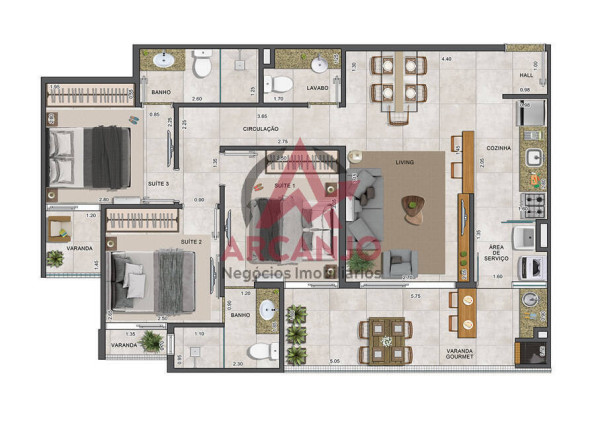 Imagem Apartamento com 2 Quartos à Venda, 67 m² em Toninhas - Ubatuba Imagem Apartamento com 2 Quartos à Venda, 67 m² em Toninhas - Ubatuba