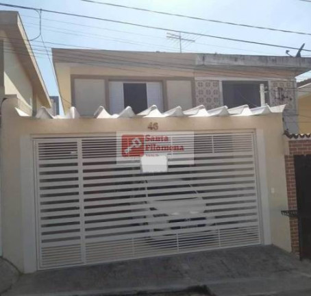 Imagem Sobrado com 3 Quartos à Venda, 181 m² em Campestre - Santo André