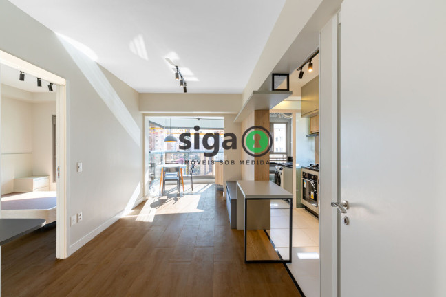 Apartamento com 1 Quarto para Alugar, 50 m² em Brooklin - São Paulo
