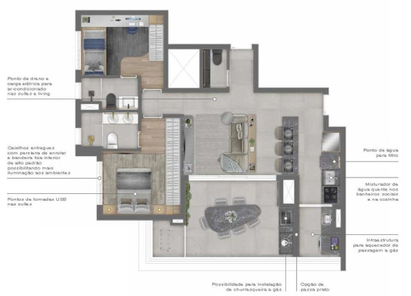 Imagem Apartamento com 3 Quartos à Venda, 169 m² em Vila Madalena - São Paulo Imagem Apartamento com 3 Quartos à Venda, 169 m² em Vila Madalena - São Paulo