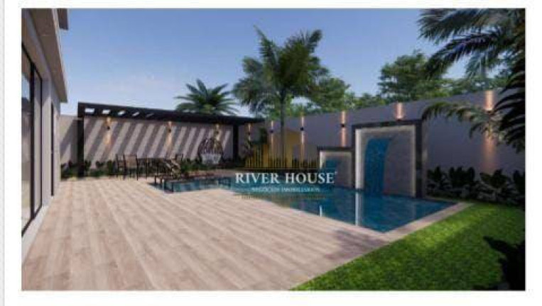 Imagem Casa com 3 Quartos à Venda, 354 m² em Condomínio Residencial Florais Da Mata - Várzea Grande