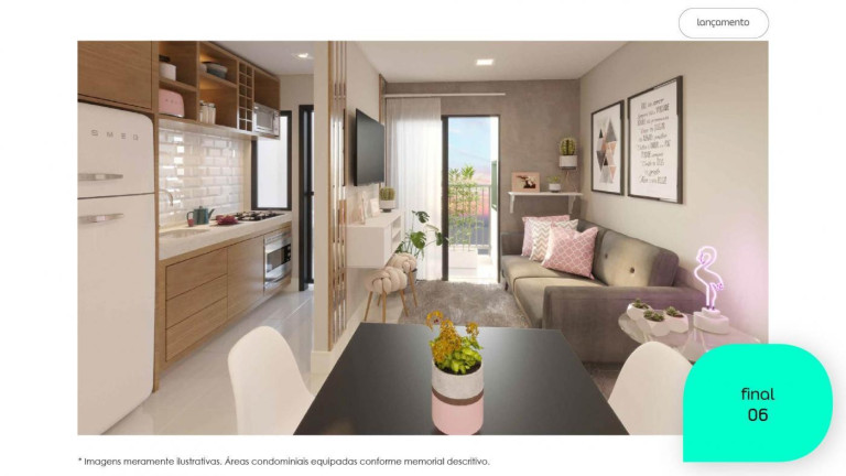 Imagem Apartamento com 2 Quartos à Venda, 49 m² em Campo Comprido - Curitiba Imagem Apartamento com 2 Quartos à Venda, 49 m² em Campo Comprido - Curitiba