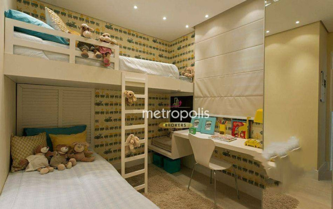Imagem Apartamento com 3 Quartos à Venda, 57 m² em Vila Valparaíso - Santo André