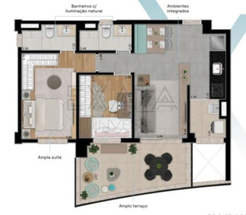 Imagem Imóvel com 2 Quartos à Venda, 73 m² em Pinheiros - São Paulo Imagem Imóvel com 2 Quartos à Venda, 73 m² em Pinheiros - São Paulo