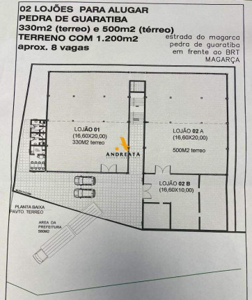 Imagem Sala Comercial para Alugar, 160 m² em Guaratiba - Rio De Janeiro