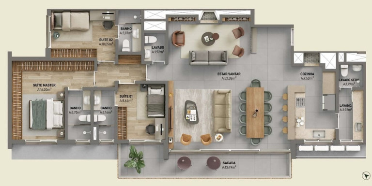 Imagem Apartamento com 3 Quartos à Venda, 161 m² em Petrópolis - Porto Alegre Imagem Apartamento com 3 Quartos à Venda, 161 m² em Petrópolis - Porto Alegre