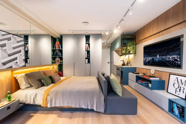 Imagem Apartamento com 1 Quarto à Venda, 24 m² em Pinheiros - São Paulo