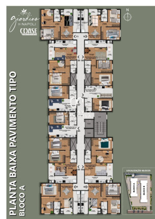 Apartamento com 2 Quartos à Venda, 50 m² em Camobi - Santa Maria
