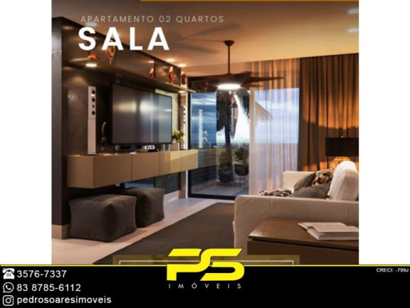 Imagem Apartamento com 1 Quarto à Venda, 24 m² em Intermares - Cabedelo