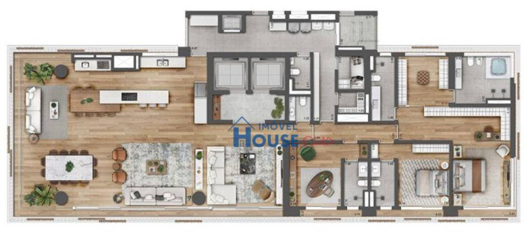 Imagem Apartamento com 3 Quartos à Venda, 355 m² em Itaim Bibi - São Paulo
